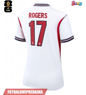 Lacne Ženy Futbalové dres Anglicko Morgan Rogers #17 MS 2026 Krátky Rukáv - Domáci